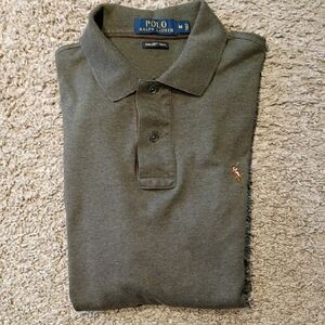 Polo by Ralph Lauren Men's Dark Olive Polo Shirt